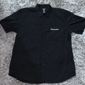 Jagermeister xxl short sleeve button up